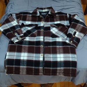 JAVOLIS WARM PLAID JACKET